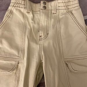 PacSun Beige Carpenter Pants